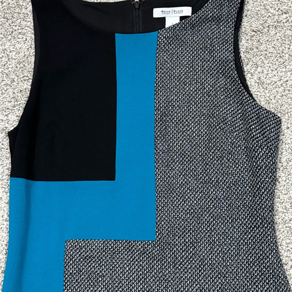 WHBM Colorblock Dress - Picture 2 of 6
